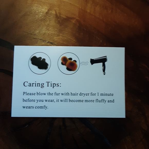 PLUSH FUR IN/OUTDOOR SLIDE - Picture 2 of 2